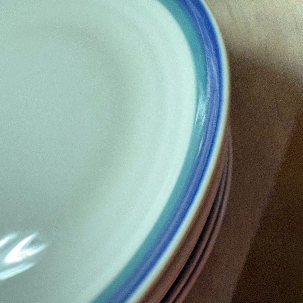 Pfaltzgraff Blue and White large dinner Dinnerware plates